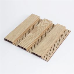 山东滨州生态木厂家直销生态木塑吸音板